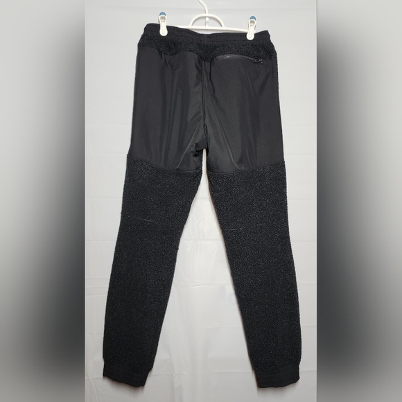 Under Armour Mission Pants Black Small Loose Fit Fleece Pockets Drawstring - Picture 13 of 13